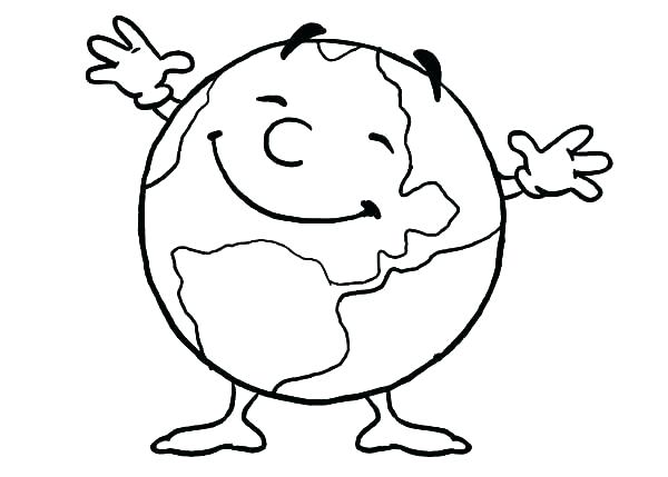 600x429 Planet Earth Coloring