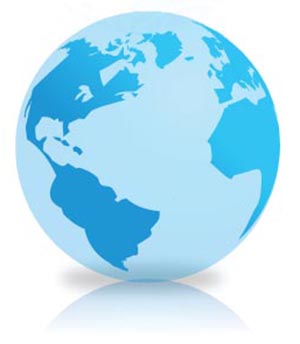 300x344 Drawing Of The Earth Globe