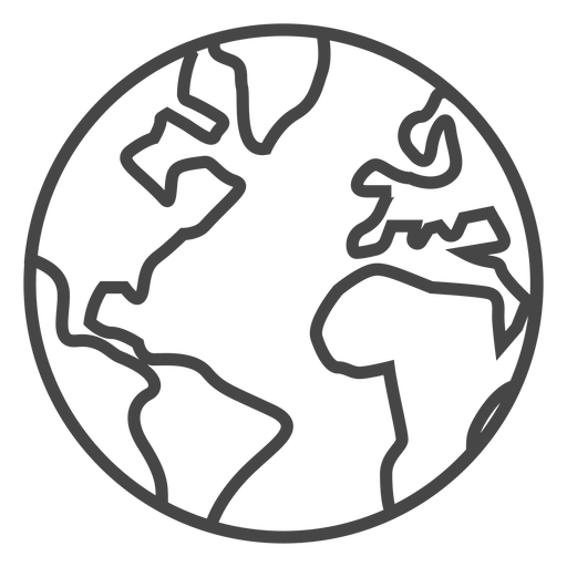 Earth Drawing Black And White | Free download on ClipArtMag