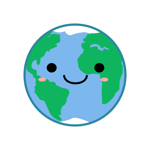 500x500 Planet Earth Clip Art Free
