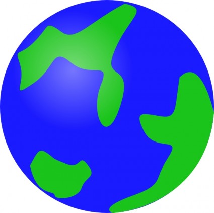 425x423 Office Earth Clipart