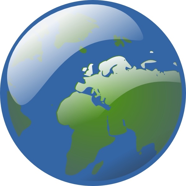 600x600 Earth Globe Clip Art Free Vector In Open Office Drawing