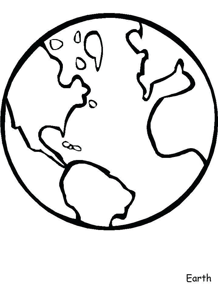 718x957 Planet Earth Coloring Pages