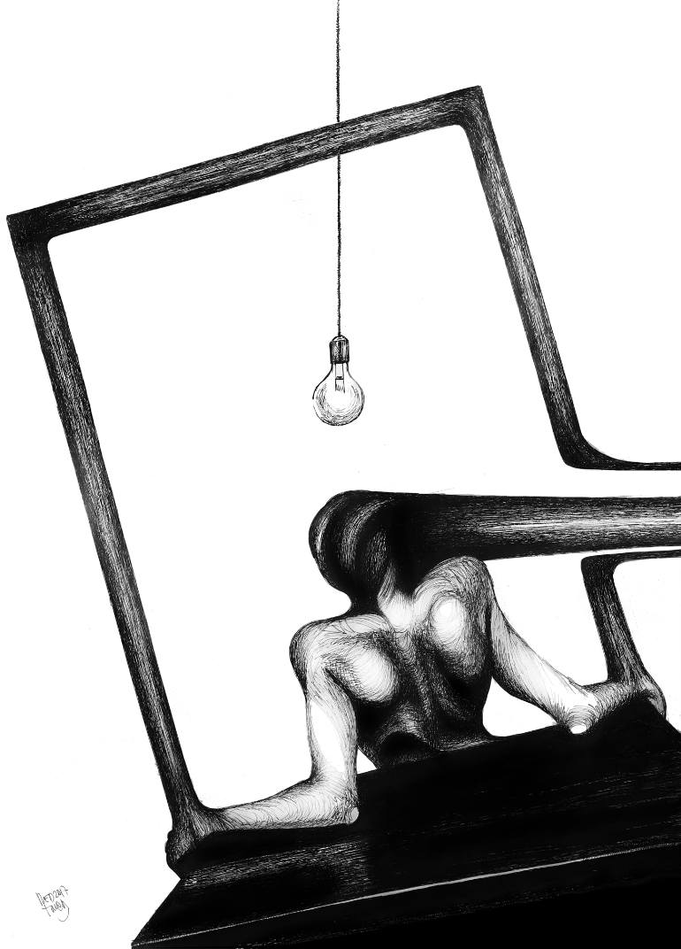 770x1072 A Sudden Earthquake Drawing