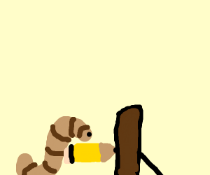 300x250 earthworm drawing