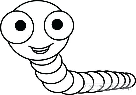 Earthworm Drawing | Free download on ClipArtMag