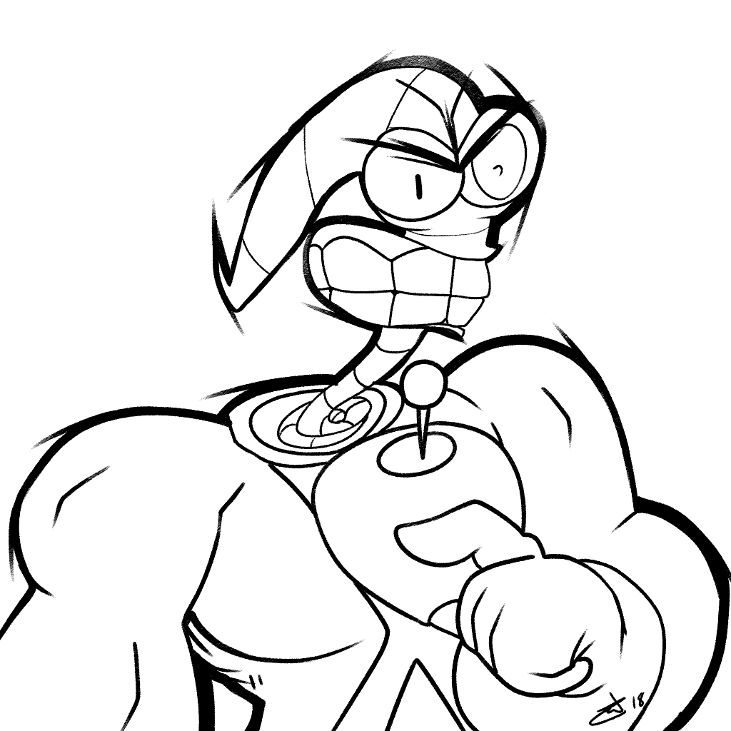 1024x1024 Patrick Casey Earthworm Jim