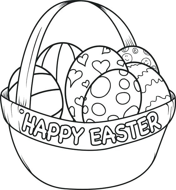 Easter Basket Drawing