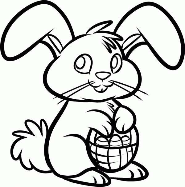 600x608 Easter Bunny Cartoon Drawings Happy Easter Thanksgiving