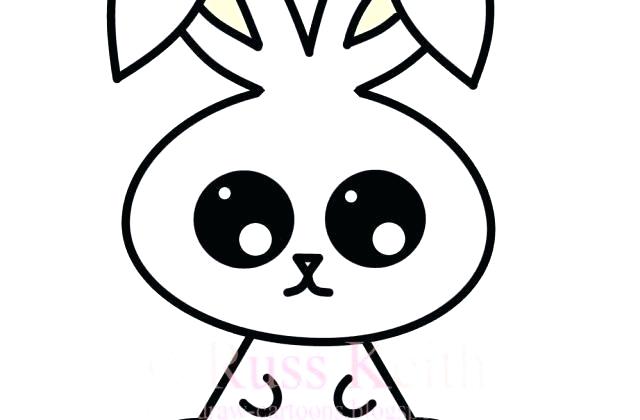 640x420 Easy To Draw Easter Bunny Cartoon Easy To Draw Easter Bunny