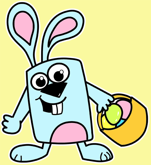 524x572 How To Draw The Easter Bunny With Simple And Easy Step