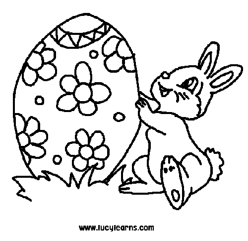 500x484 Easter Bunny Drawings To Print Happy Easter Thanksgiving