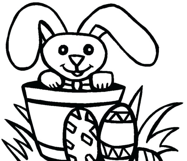 600x518 Easter Pictures To Draw Bunny Step