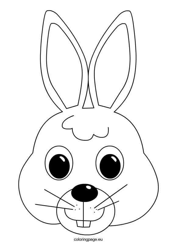 581x803 Easter Bunny Head Clipart Beautiful Bunny S Head Image Coloring