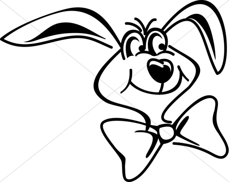 776x618 Black And White Easter Bunny Easter Egg Clipart