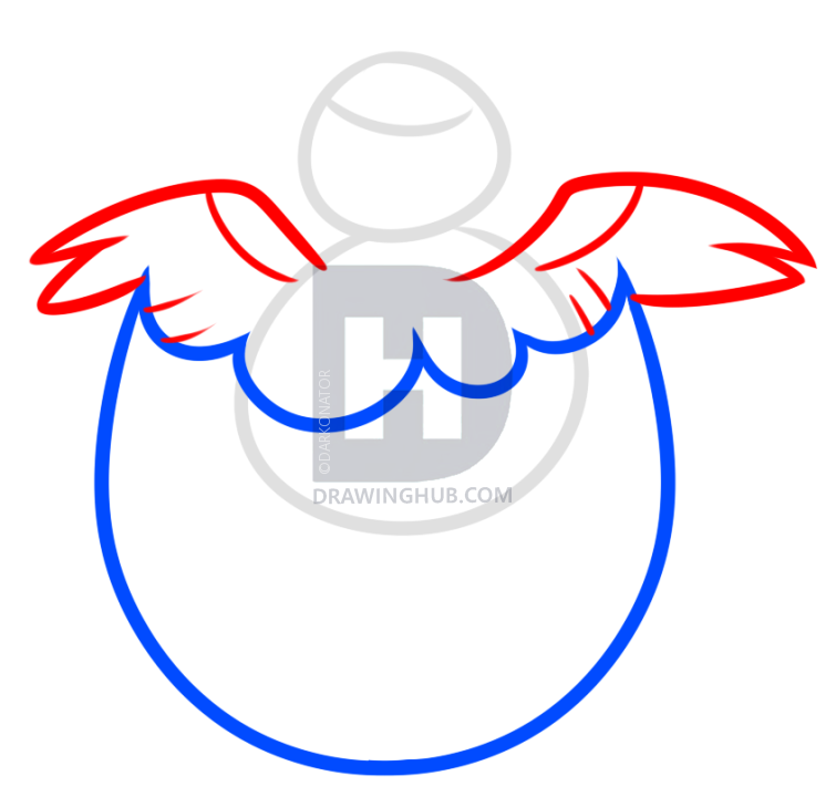 755x720 Easter Chick Drawing Lesson, Step