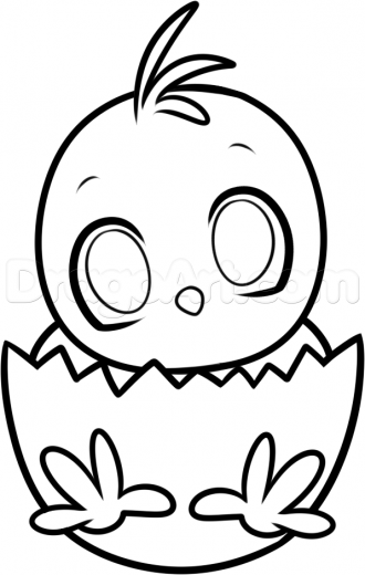 330x520 Easter Chick Drawings Happy Easter Thanksgiving