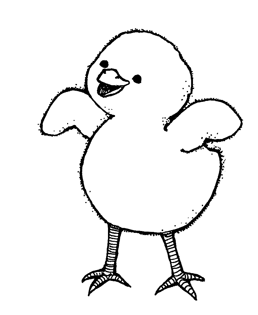 841x1024 Yellow Baby Easter Chicks Clip Art Chick