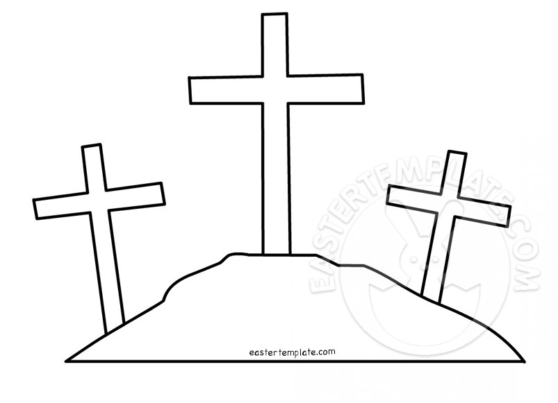 803x581 Easter Cross Templates Hd Easter Images