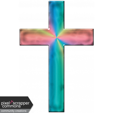 456x456 Easter Cross Graphic