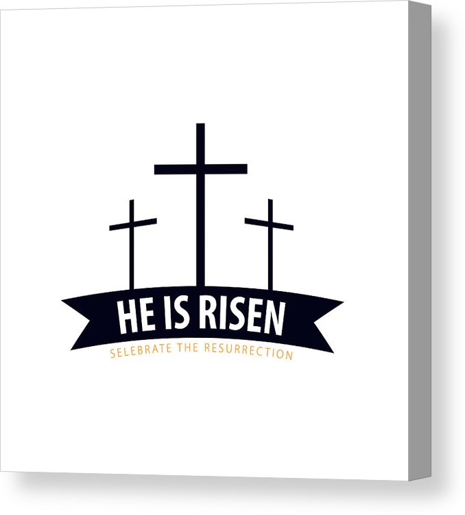 678x750 He Is Risen Church Easter Icon, Emblem, Labels Or Stickers