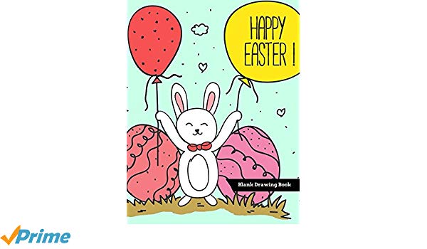 600x350 happy easter blank drawing book happy easter day blank books