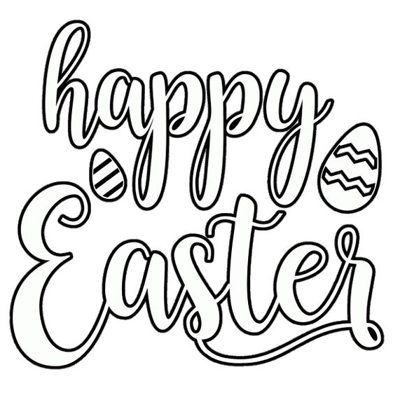 561x561 Best Easter Coloring Pages