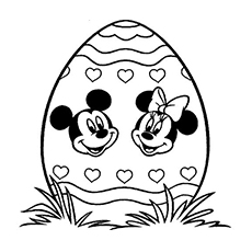 230x230 Top Free Printable Disney Easter Coloring Pages Online