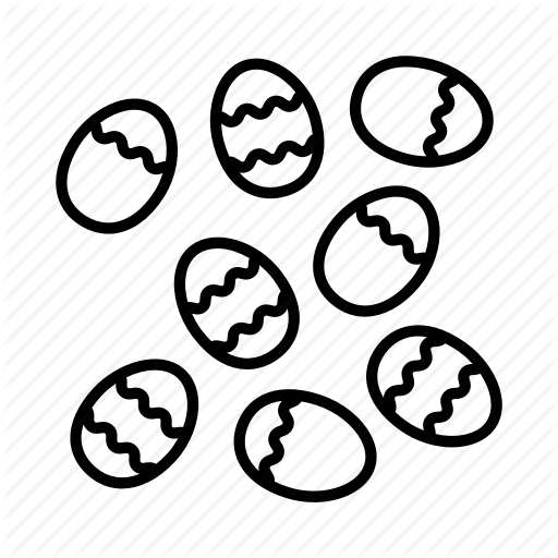 512x512 Celebration Drawing Easter Frames Illustrations Hd Images