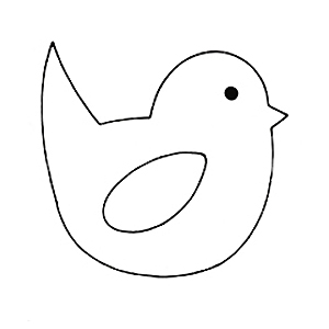300x300 Easter Chicks Templates Happy Easter