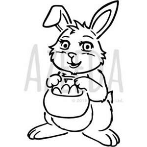 300x300 Bunnyamp Wall Stencil Template