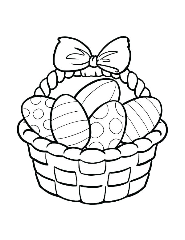 600x776 Card Templates Print Easter Egg To Out Colouring Pictures