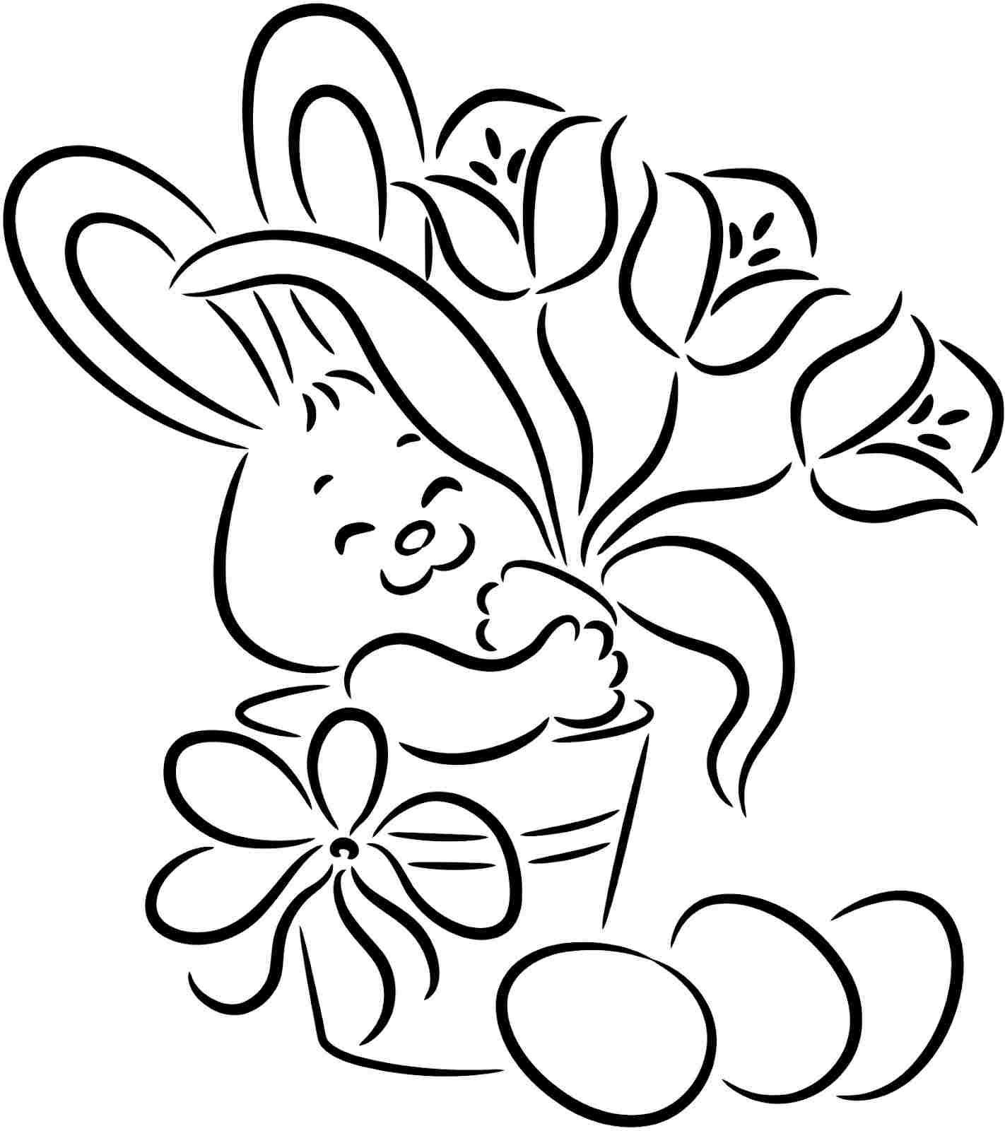 1422x1600 Easter Drawings For Kids Happy Easter Thanksgiving