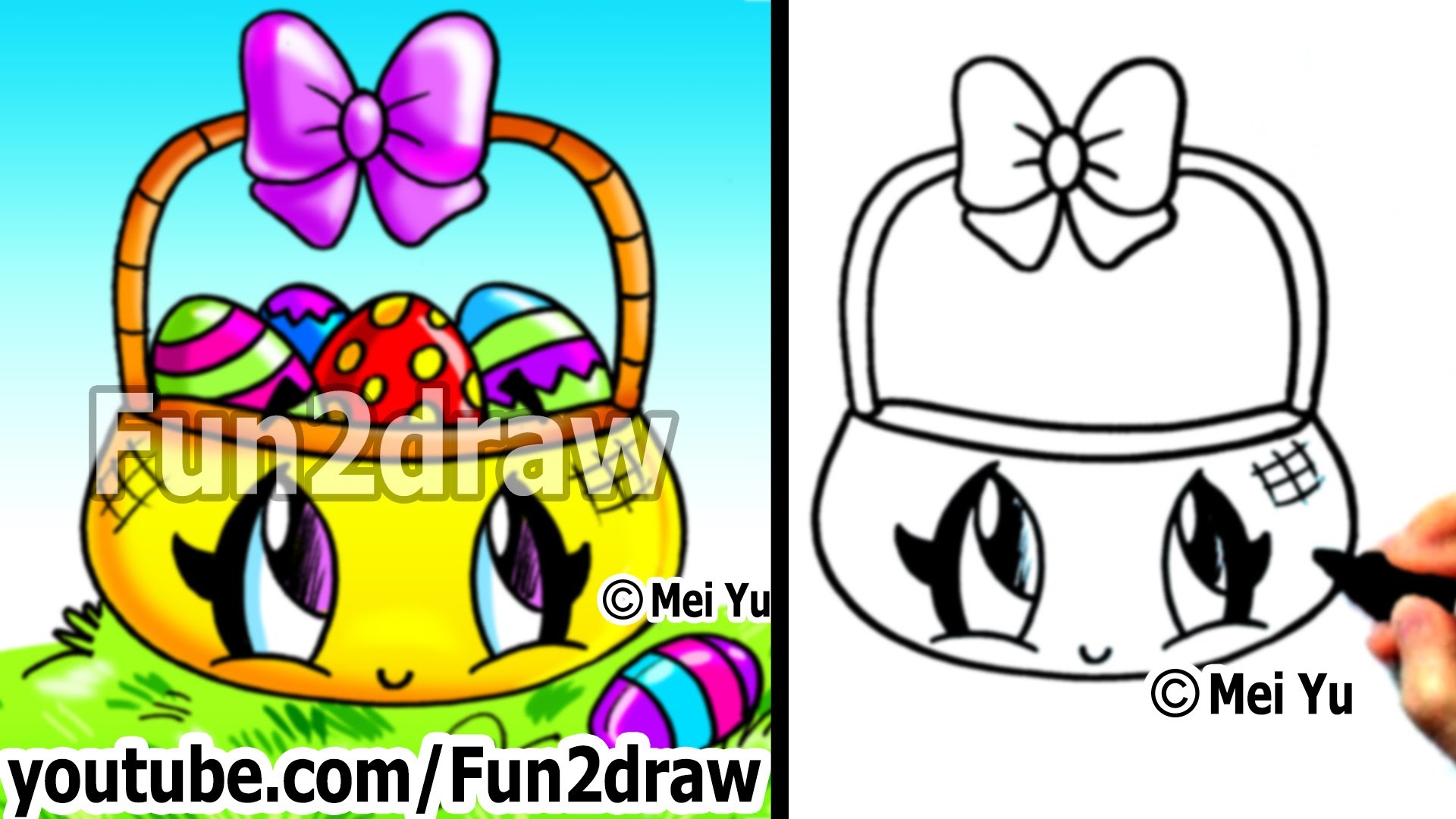 1920x1080 Easy Things To Draw How To Draw Kawaii Stuff Easter Eggs