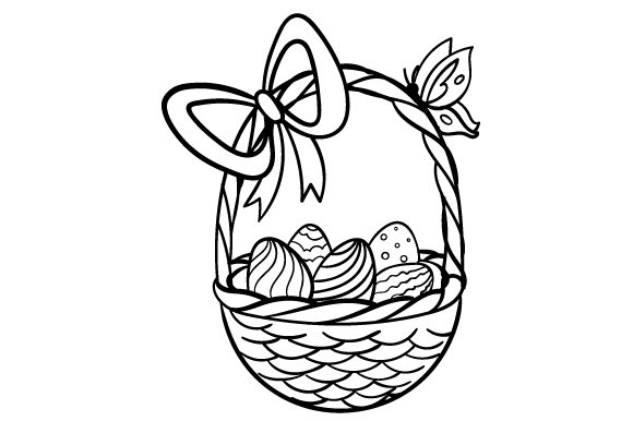 580x386 Easter Egg Basket