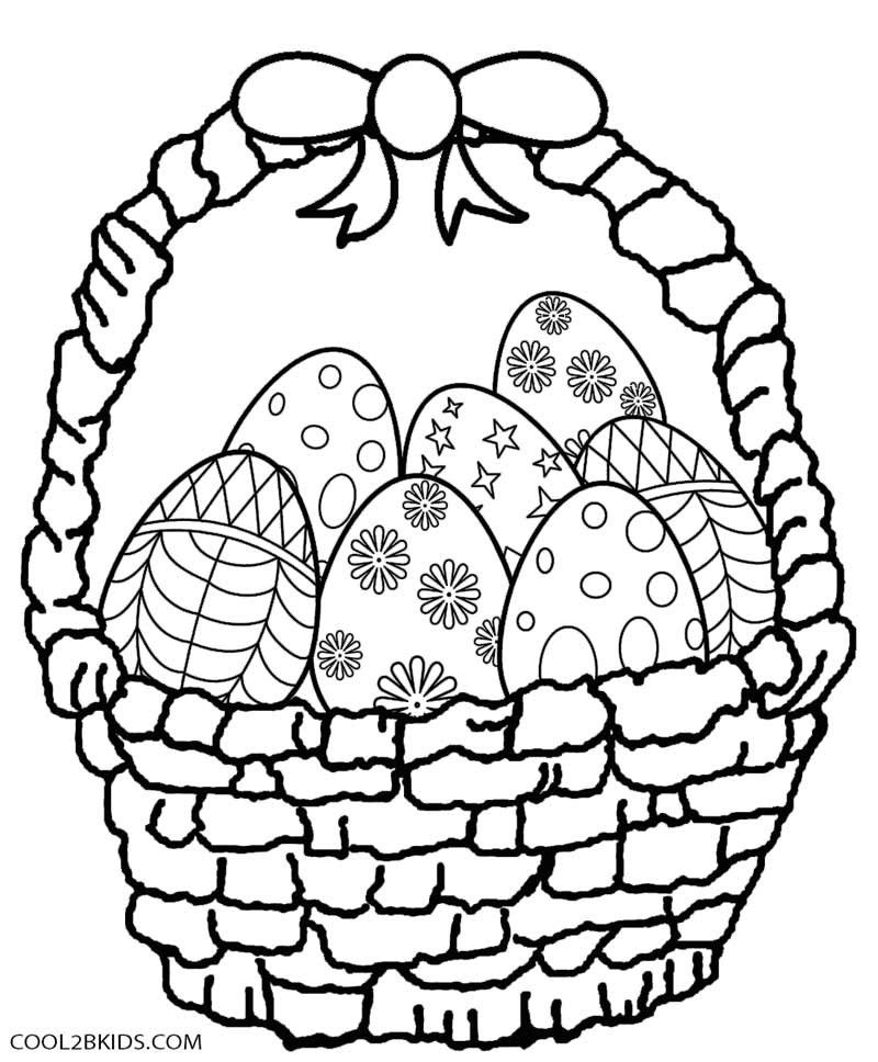 800x968 Easter Basket Coloring Pages Coloring Pages For Children Easter