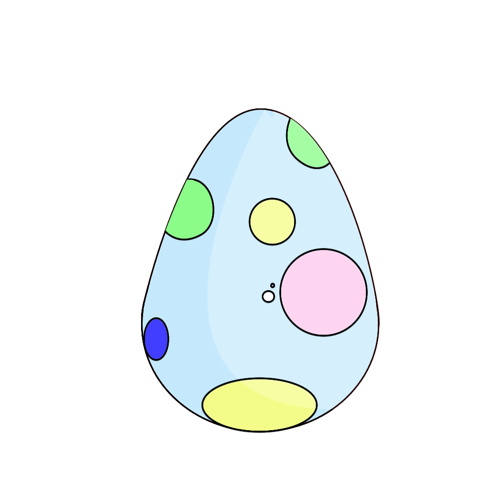 1000x1000 Easter Eggs Drawing Pictures Hd Easter Images