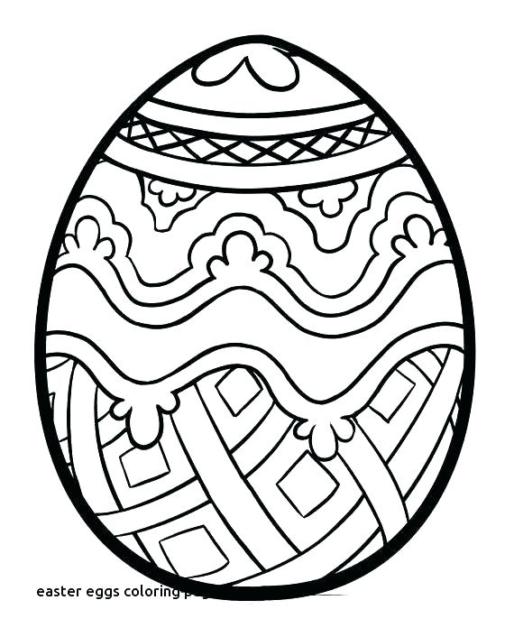 570x706 Printable Easter Egg Coloring Pages Eggs To For Adults Basket