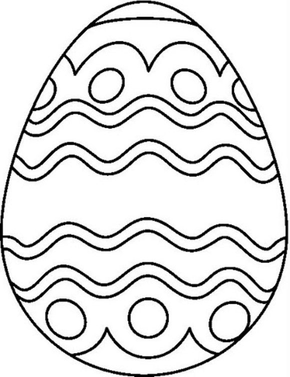 580x752 Easter Egg Coloring Sheets Easter Coloring Pages Eggs
