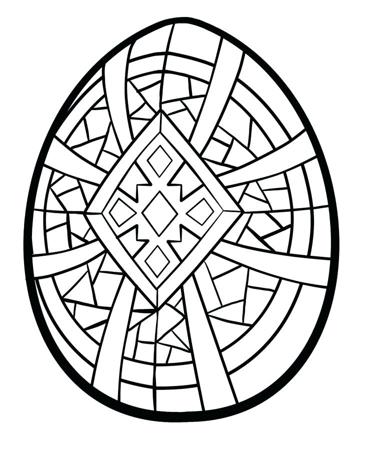 736x911 Easter Egg Designs Coloring Pages Cross Images Coloring Pages