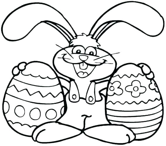 567x500 Mickey Mouse Easter Coloring Pages