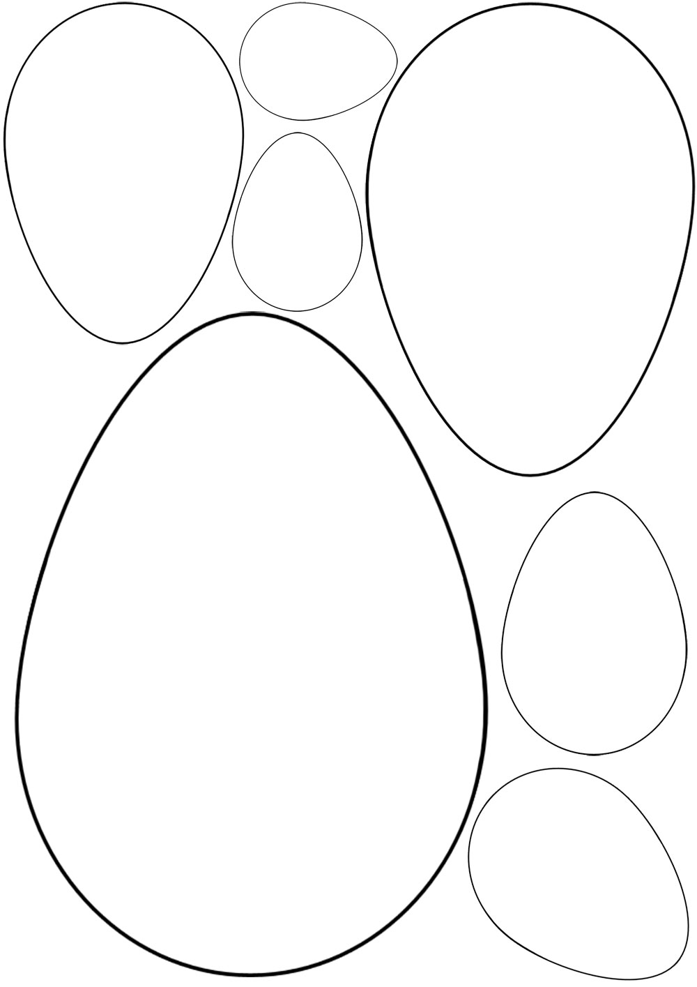 1000x1415 Easter Egg Drawing Templates Hd Easter Images