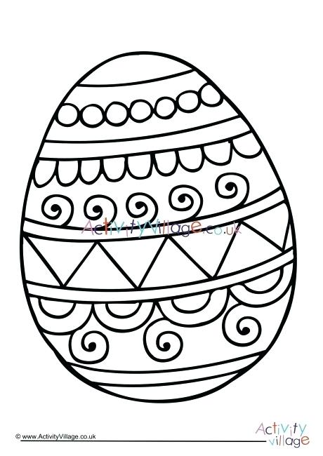 460x650 Free Egg Template Easter
