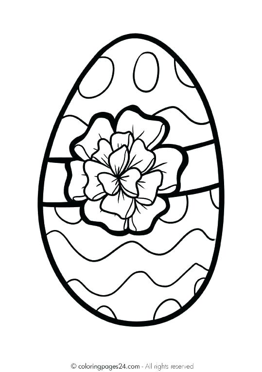 539x765 Easter Egg Template Free