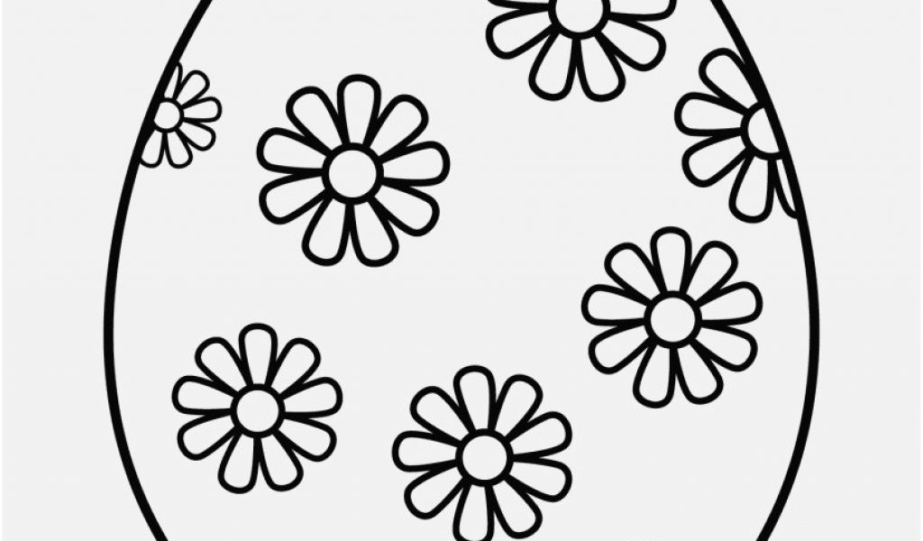 1024x600 Coloring Pages Of Easter Eggs In A Basket Picture Easter Egg