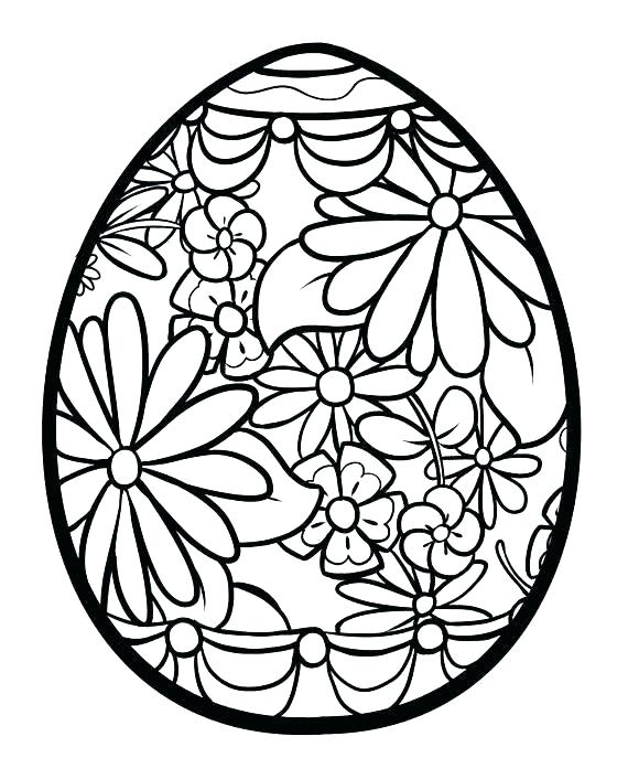 570x706 Printable Easter Egg Coloring Pages Printable Egg Coloring Pages