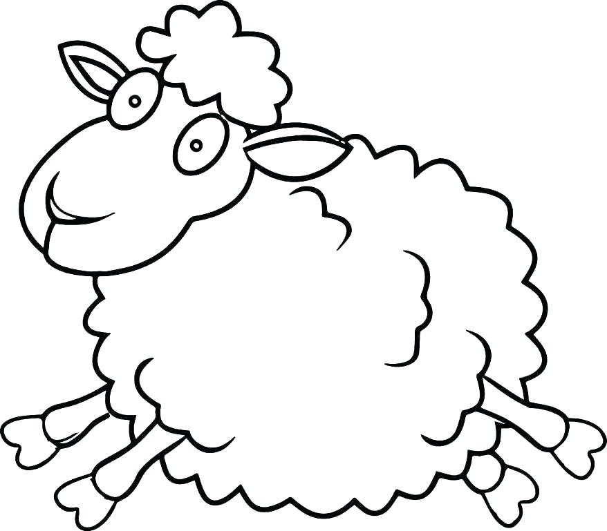 878x769 Coloring Pages Lamb Coloring Pages Printable Free Printable Lamb