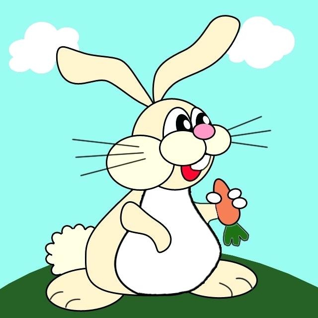 640x640 How To Draw A Easter Rabbit Comments Draw Cute Easter Bunny