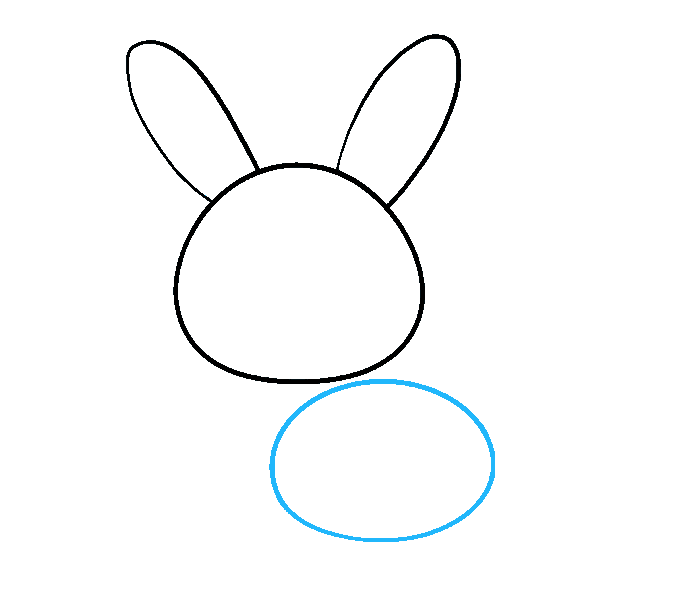Easter Rabbit Drawing | Free download on ClipArtMag