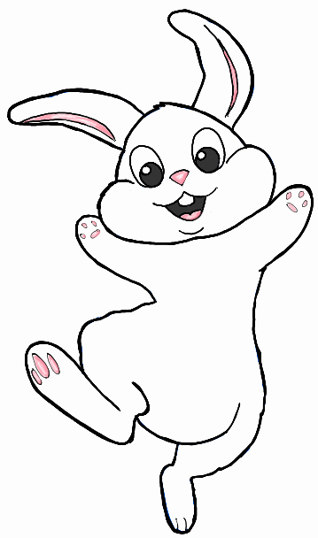 359x608 Rabbit Drawing Picture New Step How To Draw A Bunny Rabbit